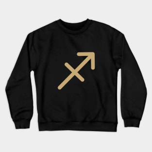 Sagittarius Zodiac Symbol Crewneck Sweatshirt